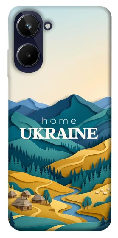 Чохол itsPrint Ukraine home для Realme 10 4G, love ukraine, купити оптом з доставкою