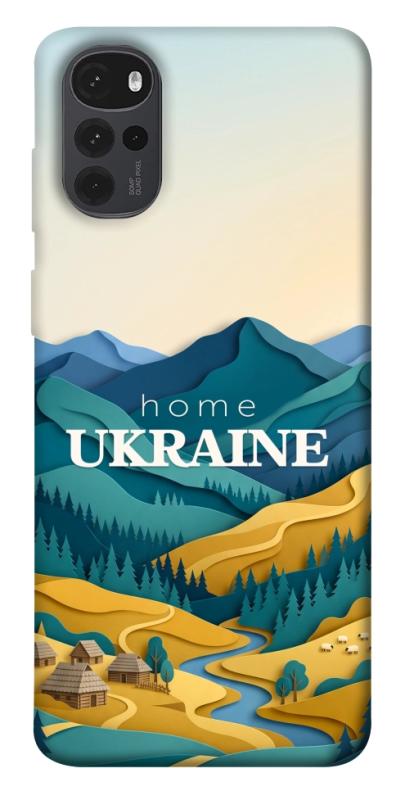 Чохол itsPrint Ukraine home для Motorola Moto G22, love ukraine, купити оптом з доставкою