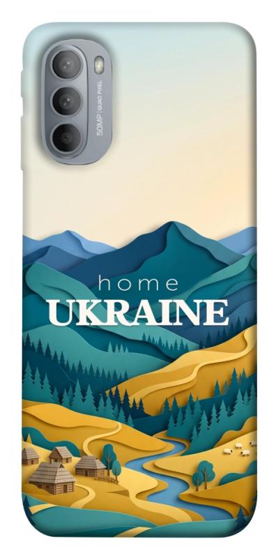 Чохол itsPrint Ukraine home для Motorola Moto G31, love ukraine, купити оптом з доставкою