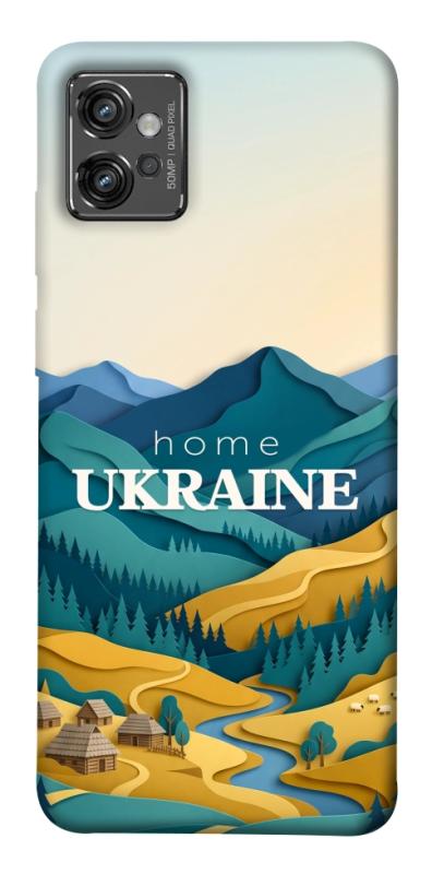 Чохол itsPrint Ukraine home для Motorola Moto G32, love ukraine, купити оптом з доставкою