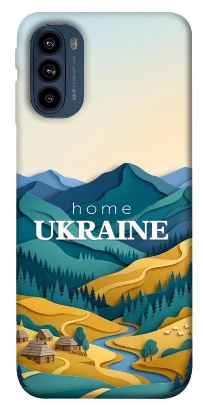 Чохол itsPrint Ukraine home для Motorola Moto G41, love ukraine, купити оптом з доставкою