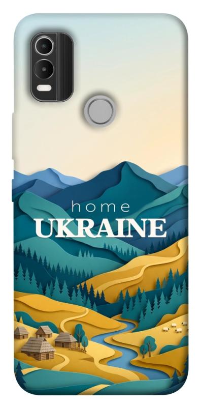Чохол itsPrint Ukraine home для Nokia C21 Plus, love ukraine, купити оптом з доставкою