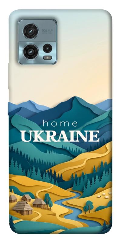 Чохол itsPrint Ukraine home для Motorola Moto G72, love ukraine, купити оптом з доставкою