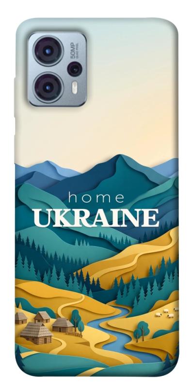 Чохол itsPrint Ukraine home для Motorola Moto G23, love ukraine, купити оптом з доставкою