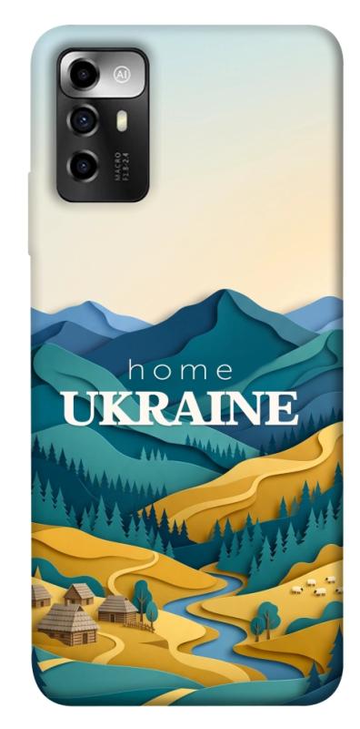 Чохол itsPrint Ukraine home для ZTE Blade A72, love ukraine, купити оптом з доставкою