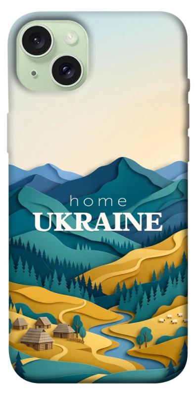 Чохол itsPrint Ukraine home для Apple iPhone 15 Plus (6.7"), love ukraine, купити оптом з доставкою