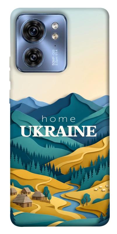 Чохол itsPrint Ukraine home для Motorola Edge 40, love ukraine, купити оптом з доставкою