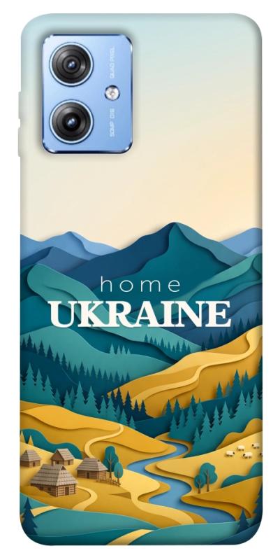 Чохол itsPrint Ukraine home для Motorola Moto G84, love ukraine, купити оптом з доставкою