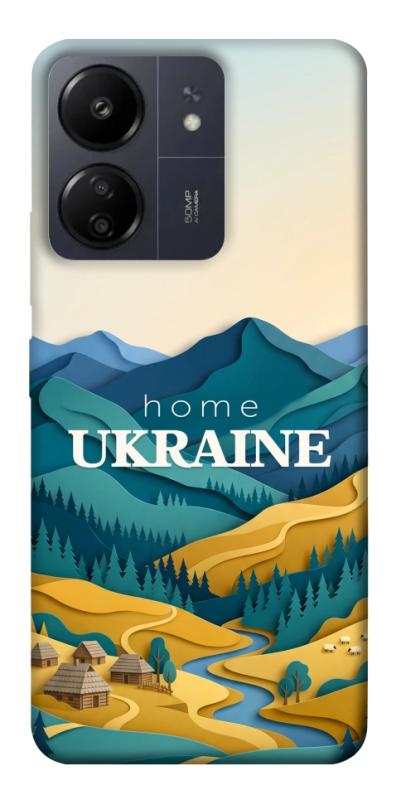 Чохол itsPrint Ukraine home для Xiaomi Redmi 13C, love ukraine, купити оптом з доставкою