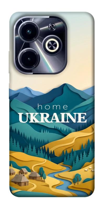 Чохол itsPrint Ukraine home для Infinix Hot 40i, love ukraine, купити оптом з доставкою