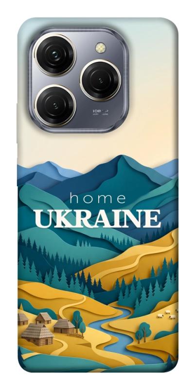Чохол itsPrint Ukraine home для TECNO Spark 20 Pro, love ukraine, купити оптом з доставкою