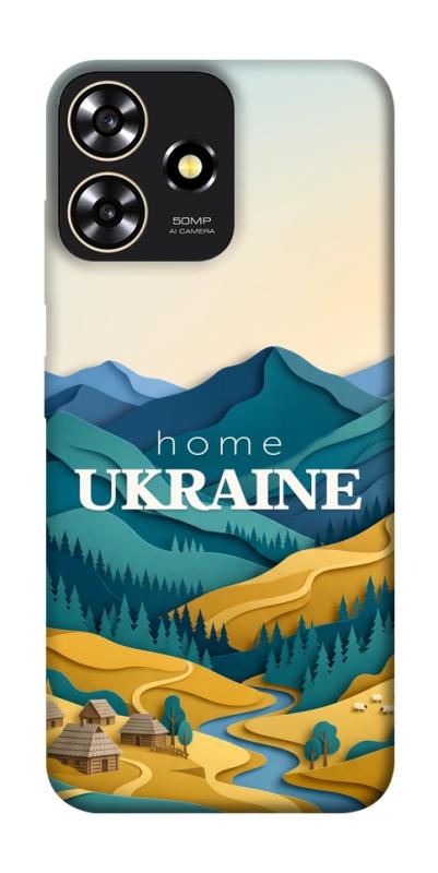 Чохол itsPrint Ukraine home для ZTE Blade A73 4G, love ukraine, купити оптом з доставкою
