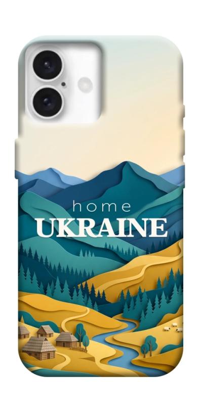 Чохол itsPrint Ukraine home для Apple iPhone 16 (6.1"), love ukraine, купити оптом з доставкою