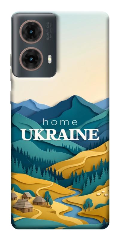 Чохол itsPrint Ukraine home для Motorola Moto G85, love ukraine, купити оптом з доставкою