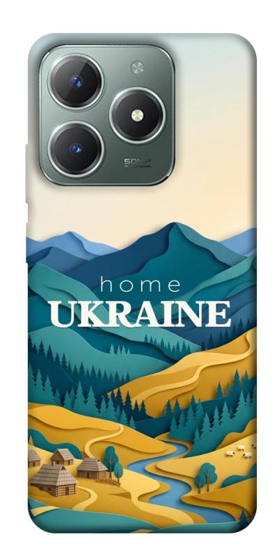 Чохол itsPrint Ukraine home для Realme C61 4G, love ukraine, купити оптом з доставкою