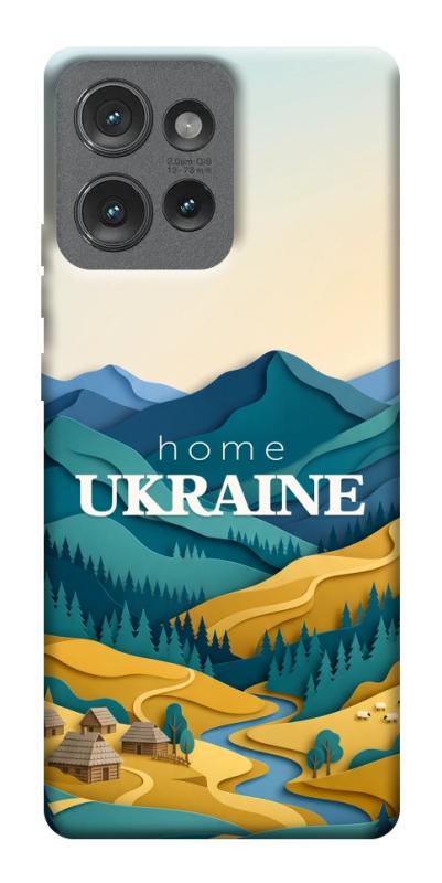Чохол itsPrint Ukraine home для Motorola Edge 50, love ukraine, купити оптом з доставкою