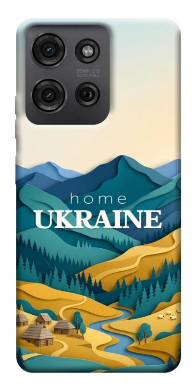 Чохол itsPrint Ukraine home для Motorola Moto G75 5G, love ukraine, купити оптом з доставкою