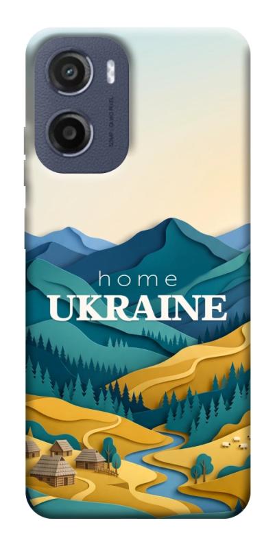 Чохол itsPrint Ukraine home для Motorola Moto G05, love ukraine, купити оптом з доставкою