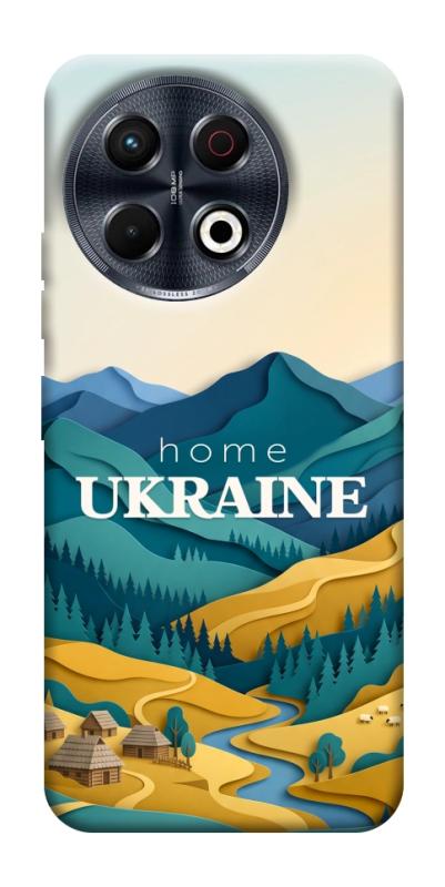 Чохол itsPrint Ukraine home для TECNO Spark 30 Pro (KL7), love ukraine, купити оптом з доставкою