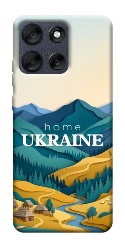 Чохол itsPrint Ukraine home для Motorola Moto G56 5G, love ukraine, купити оптом з доставкою