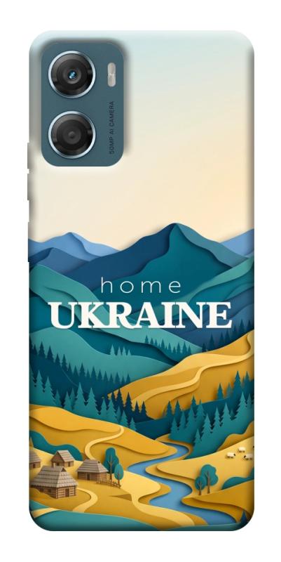 Чохол itsPrint Ukraine home для Motorola Moto G06, love ukraine, купити оптом з доставкою
