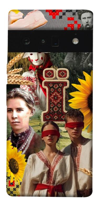 Чохол itsPrint Ukr collage для Google Pixel 6 Pro, love ukraine, купити оптом з доставкою