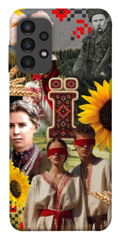 Чохол itsPrint Ukr collage для Samsung Galaxy A13 4G, love ukraine, купити оптом з доставкою