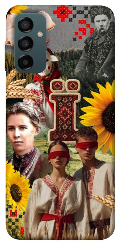 Чохол itsPrint Ukr collage для Samsung Galaxy M14 5G, love ukraine, купити оптом з доставкою