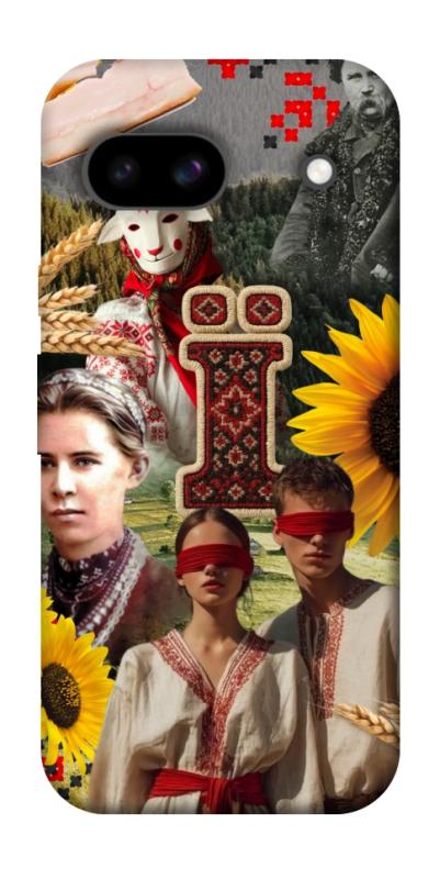 Чохол itsPrint Ukr collage для Google Pixel 8a, love ukraine, купити оптом з доставкою