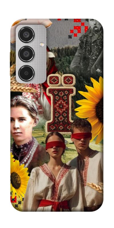 Чохол itsPrint Ukr collage для Samsung Galaxy M35 5G, love ukraine, купити оптом з доставкою