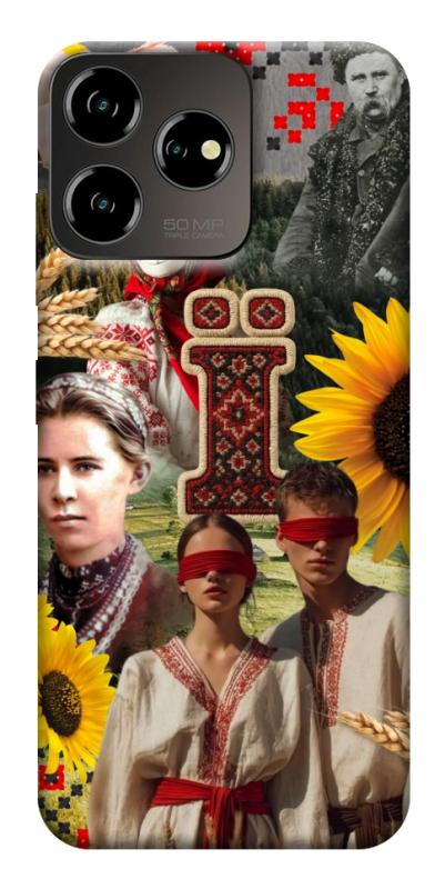 Чохол itsPrint Ukr collage для ZTE Blade V50 Desing 4G, love ukraine, купити оптом з доставкою
