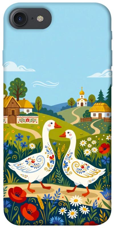 Чохол itsPrint Ukr gooses для Apple iPhone 7 / 8 (4.7"), love ukraine, купити оптом з доставкою