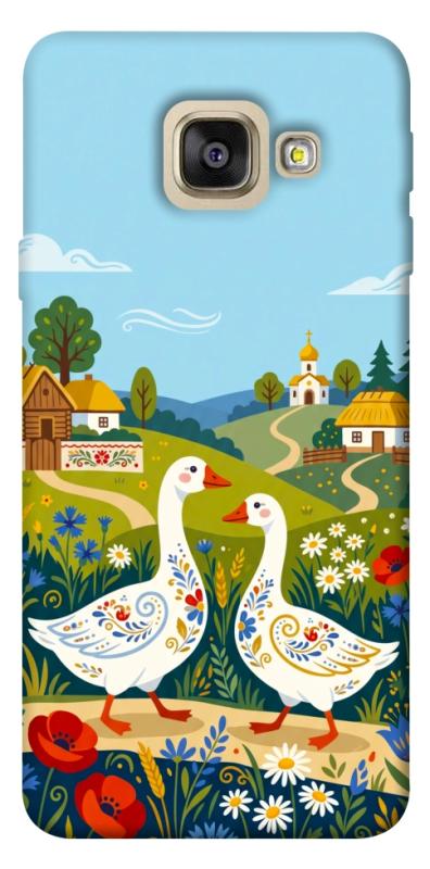 Чохол itsPrint Ukr gooses для Samsung A520 Galaxy A5 (2017), love ukraine, купити оптом з доставкою