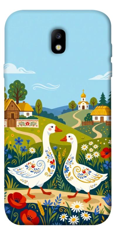 Чохол itsPrint Ukr gooses для Samsung J730 Galaxy J7 (2017), love ukraine, купити оптом з доставкою