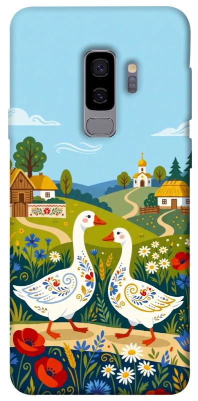 Чохол itsPrint Ukr gooses для Samsung Galaxy S9+, love ukraine, купити оптом з доставкою
