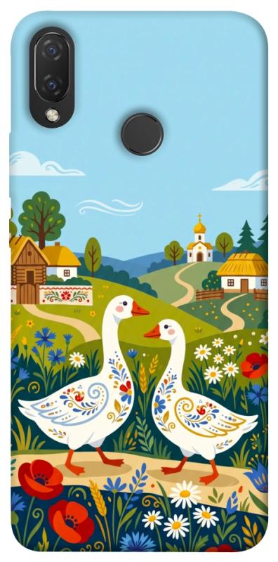 Чохол itsPrint Ukr gooses для Huawei P Smart+ (nova 3i), love ukraine, купити оптом з доставкою