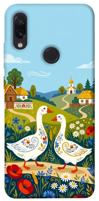 Чохол itsPrint Ukr gooses для Xiaomi Redmi Note 7 / Note 7 Pro / Note 7s, love ukraine, купити оптом з доставкою
