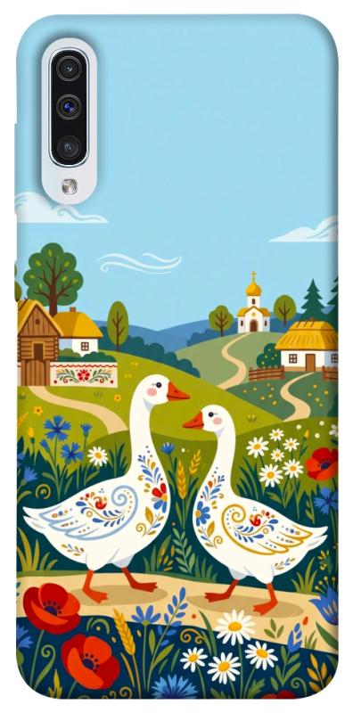 Чохол itsPrint Ukr gooses для Samsung Galaxy A50 (A505F) / A50s / A30s, love ukraine, купити оптом з доставкою