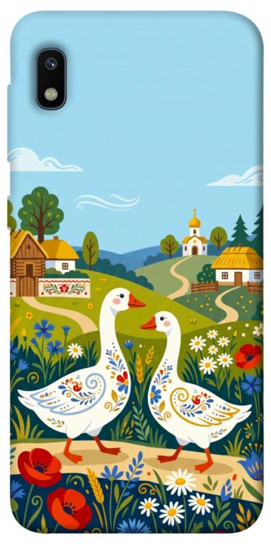 Чохол itsPrint Ukr gooses для Samsung Galaxy A10 (A105F), love ukraine, купити оптом з доставкою