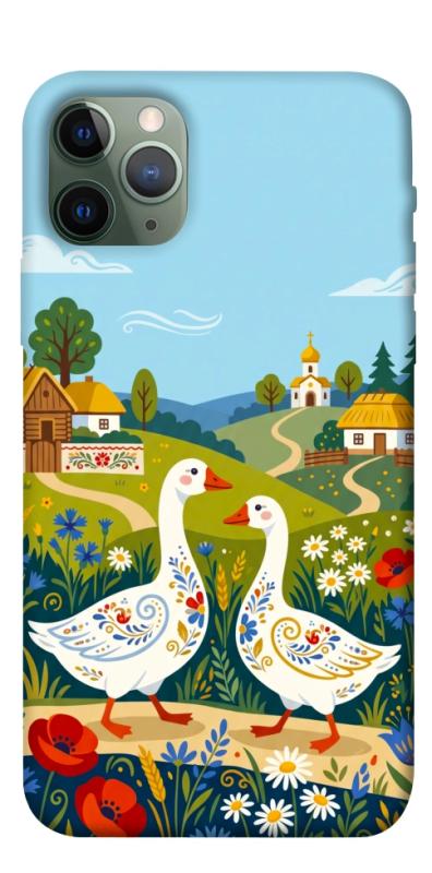 Чохол itsPrint Ukr gooses для Apple iPhone 11 Pro (5.8"), love ukraine, купити оптом з доставкою
