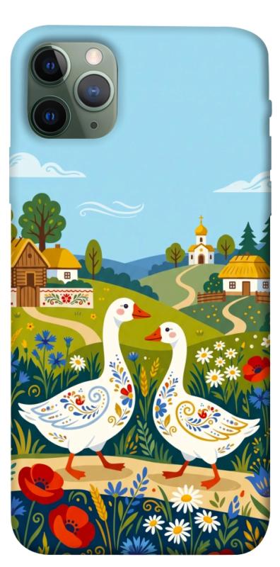 Чохол itsPrint Ukr gooses для Apple iPhone 11 Pro Max (6.5"), love ukraine, купити оптом з доставкою