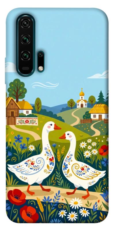 Чохол itsPrint Ukr gooses для Huawei Honor 20 Pro, love ukraine, купити оптом з доставкою