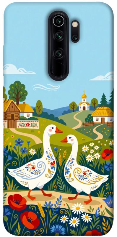 Чохол itsPrint Ukr gooses для Xiaomi Redmi Note 8 Pro, love ukraine, купити оптом з доставкою