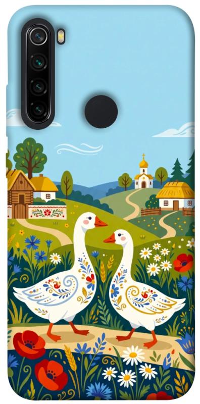 Чохол itsPrint Ukr gooses для Xiaomi Redmi Note 8, love ukraine, купити оптом з доставкою