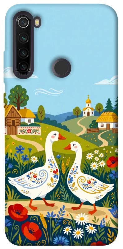 Чохол itsPrint Ukr gooses для Xiaomi Redmi Note 8T, love ukraine, купити оптом з доставкою