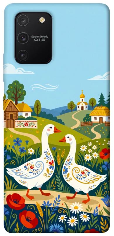 Чохол itsPrint Ukr gooses для Samsung Galaxy S10 Lite, love ukraine, купити оптом з доставкою
