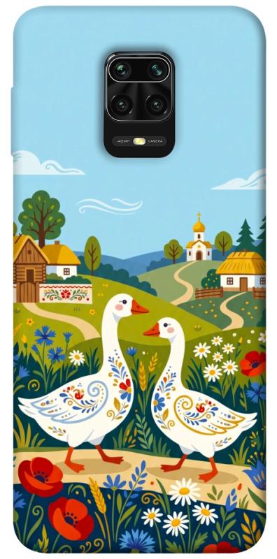 Чохол itsPrint Ukr gooses для Xiaomi Redmi Note 9s / Note 9 Pro / Note 9 Pro Max, love ukraine, купити оптом з доставкою