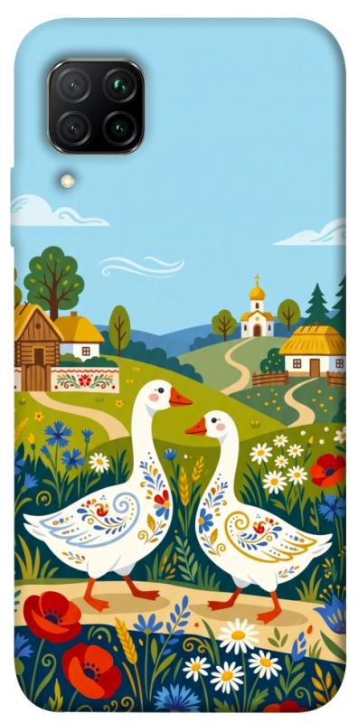 Чохол itsPrint Ukr gooses для Huawei P40 Lite, love ukraine, купити оптом з доставкою