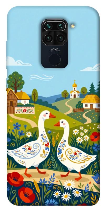 Чохол itsPrint Ukr gooses для Xiaomi Redmi Note 9 / Redmi 10X, love ukraine, купити оптом з доставкою