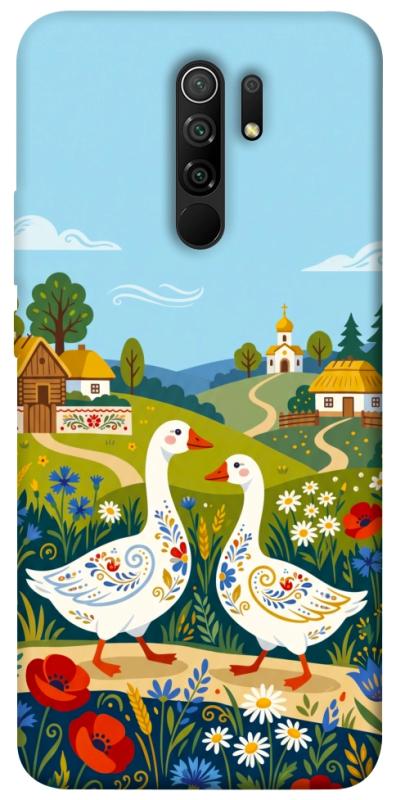 Чохол itsPrint Ukr gooses для Xiaomi Redmi 9, love ukraine, купити оптом з доставкою